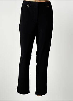 Pantalon droit noir JULIE GUERLANDE femme