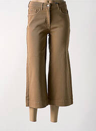 Jeans coupe large taupe JULIE GUERLANDE femme