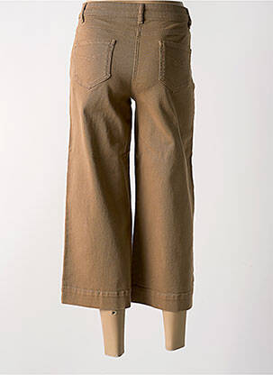 Jeans coupe large taupe JULIE GUERLANDE femme