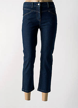Jeans coupe slim bleu JULIE GUERLANDE femme