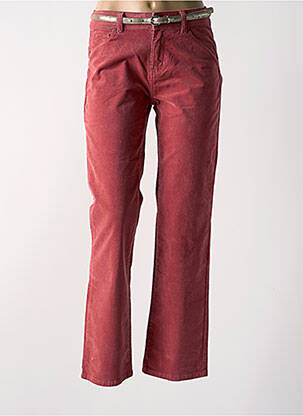 Pantalon slim rose C'EST BEAU LA VIE femme