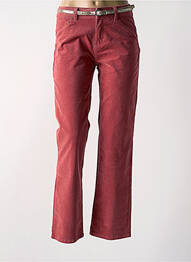 Pantalon slim rose C'EST BEAU LA VIE femme