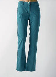 Jeans coupe slim vert JULIE GUERLANDE femme