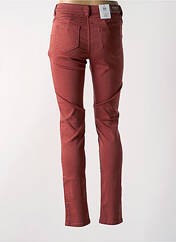 Pantalon slim rouge C'EST BEAU LA VIE pour femme seconde vue