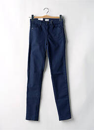Pantalon slim bleu C'EST BEAU LA VIE femme