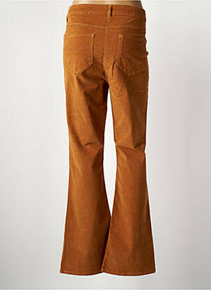 Pantalon flare jaune JULIE GUERLANDE femme