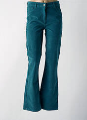 Pantalon flare bleu JULIE GUERLANDE pour femme seconde vue