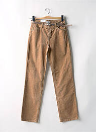 Pantalon slim beige C'EST BEAU LA VIE femme