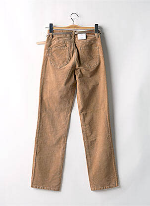 Pantalon slim beige C'EST BEAU LA VIE femme