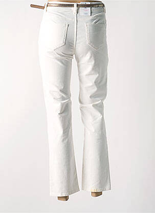 Pantalon slim ecru C'EST BEAU LA VIE femme