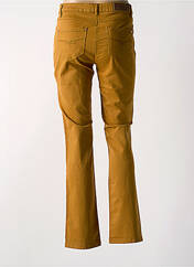 Pantalon slim jaune JULIE GUERLANDE pour femme seconde vue