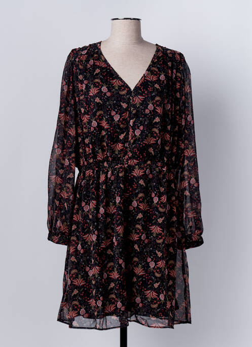 Robe courte marron C'EST BEAU LA VIE pour femme