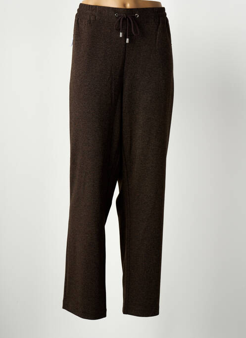 Pantalon droit marron DIANE LAURY pour femme