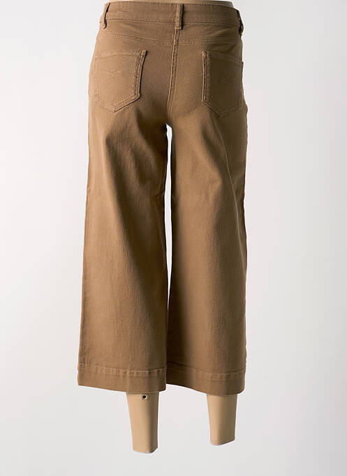 Jeans coupe large taupe JULIE GUERLANDE femme