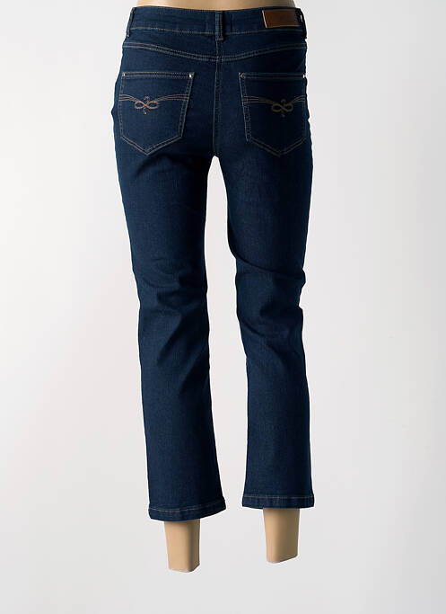 Jeans coupe slim bleu JULIE GUERLANDE femme