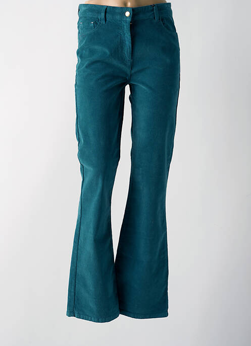 Pantalon flare bleu JULIE GUERLANDE pour femme