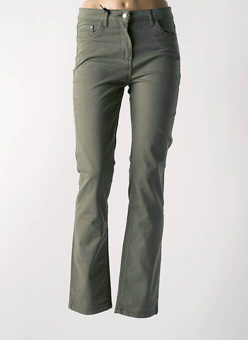 Pantalon slim vert JULIE GUERLANDE pour femme