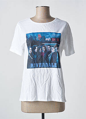 T-shirt blanc RIVERDALE femme
