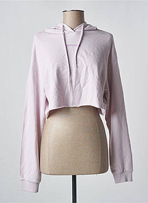 Sweat-shirt à capuche rose TALLY WEIJL femme