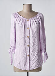 Blouse violet HAILYS pour femme seconde vue