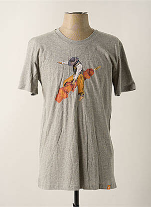 T-shirt gris MORA homme