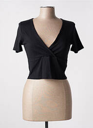 Crop top noir TALLY WEIJL femme
