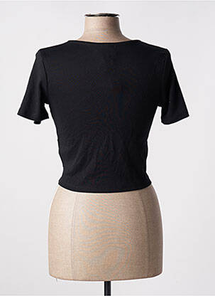Crop top noir TALLY WEIJL femme