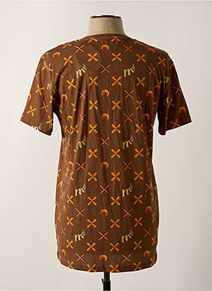 T-shirt marron MORA homme