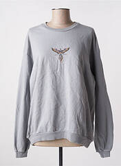 Sweat-shirt gris KAOTIKO pour femme seconde vue