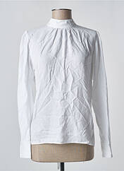 Blouse blanc DEUX. BY ELINE DE MUNCK pour femme seconde vue