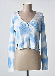 Gilet manches longues bleu TALLY WEIJL femme