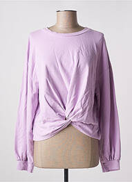 Pull violet HAILYS femme