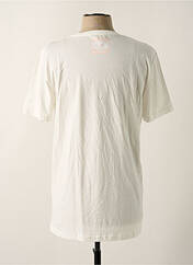 T-shirt blanc MORA pour homme seconde vue