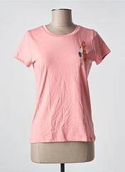 T-shirt rose MORA pour femme seconde vue