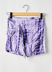 Short violet CEMI pour femme seconde vue