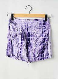 Short violet CEMI femme