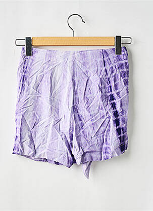 Short violet CEMI femme