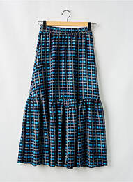 Jupe longue bleu JACQUELINE DE YONG femme