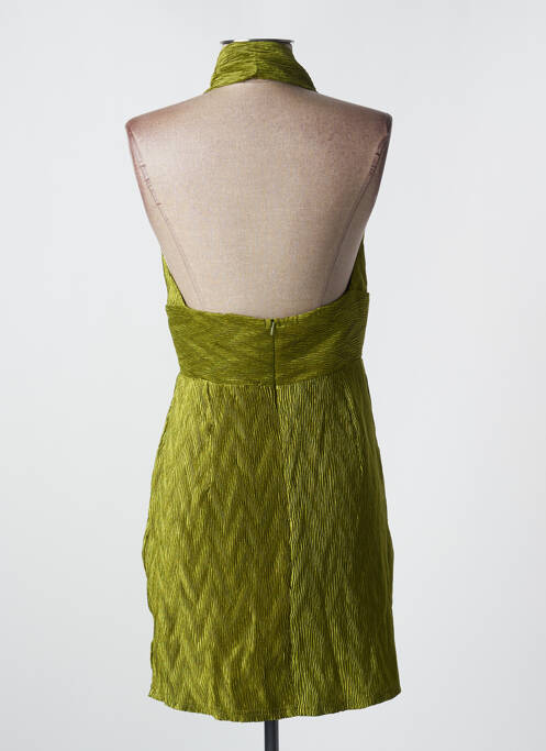 Robe courte vert OGL pour femme