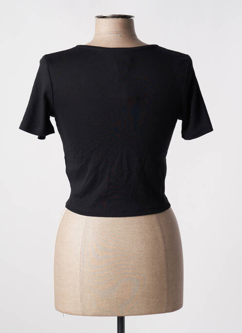 Crop top noir TALLY WEIJL pour femme