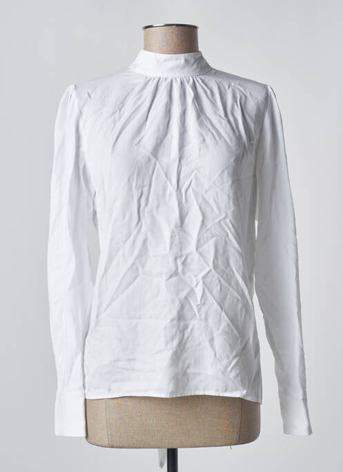 Blouse blanc DEUX. BY ELINE DE MUNCK pour femme