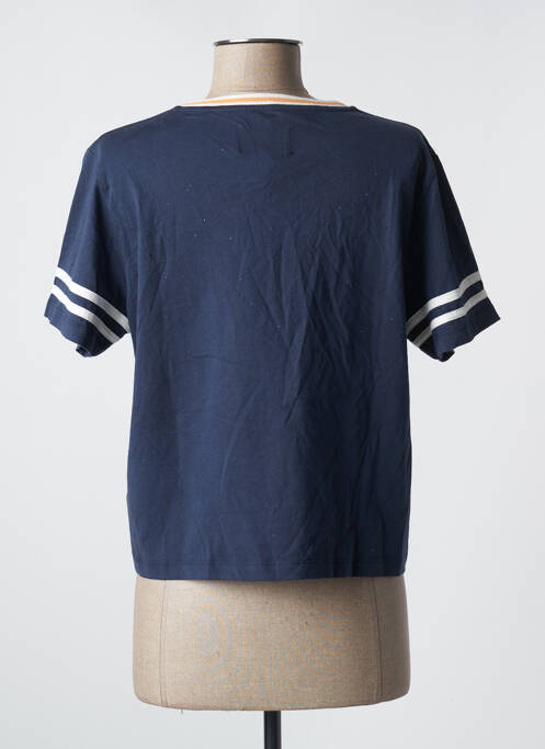 T-shirt bleu CEMI pour femme