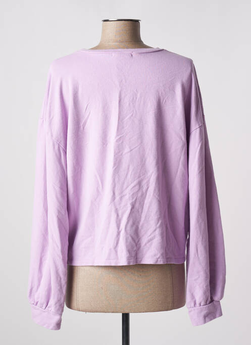 Pull violet HAILYS femme