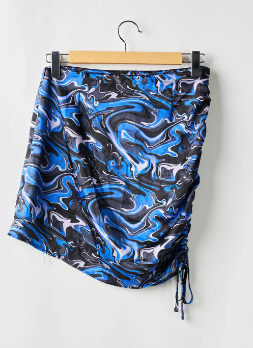 Jupe mi-longue bleu OGL pour femme