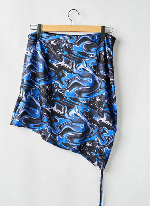 Jupe courte bleu OGL pour femme