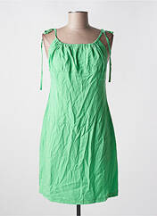 Robe courte vert OGL pour femme seconde vue