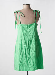 Robe courte vert OGL pour femme seconde vue