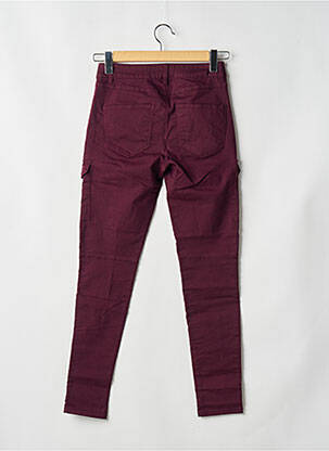 Pantalon cargo rouge VERO MODA femme