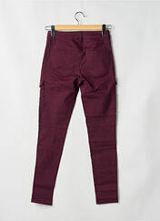 Pantalon cargo rouge VERO MODA pour femme seconde vue