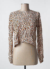 Blouse beige NOISY MAY femme